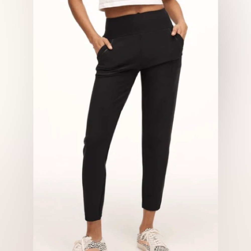 Walkpop - NEW - Charcoal Gray Womens Ponte Jogger Pant